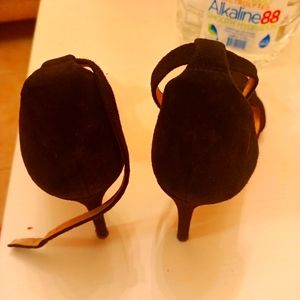 Black 7 Essex lane thin heel sandals